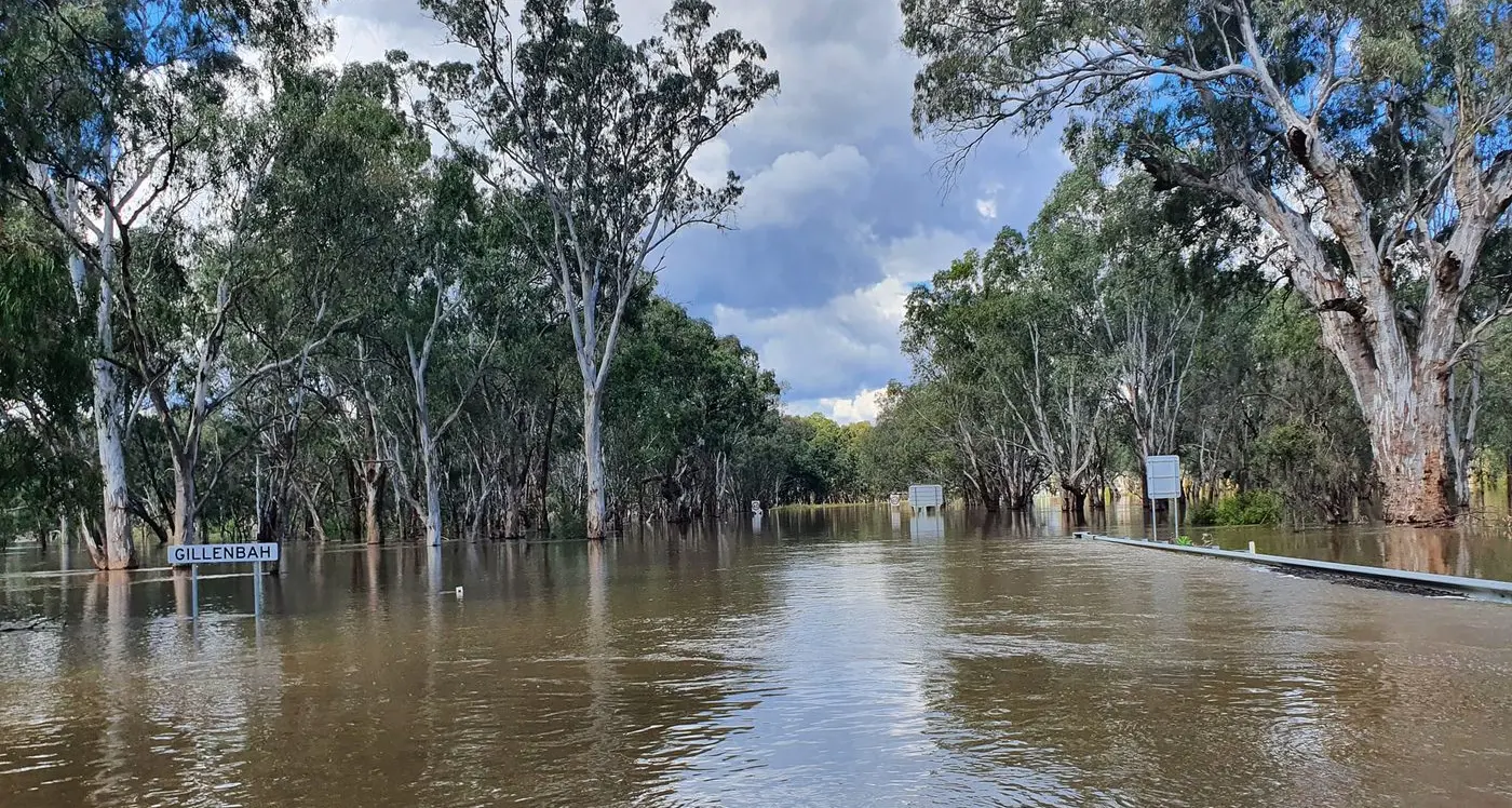 Floods hit Narrandera