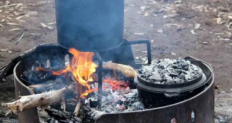 First ever Bectric Bonfire and Damper Cooking event