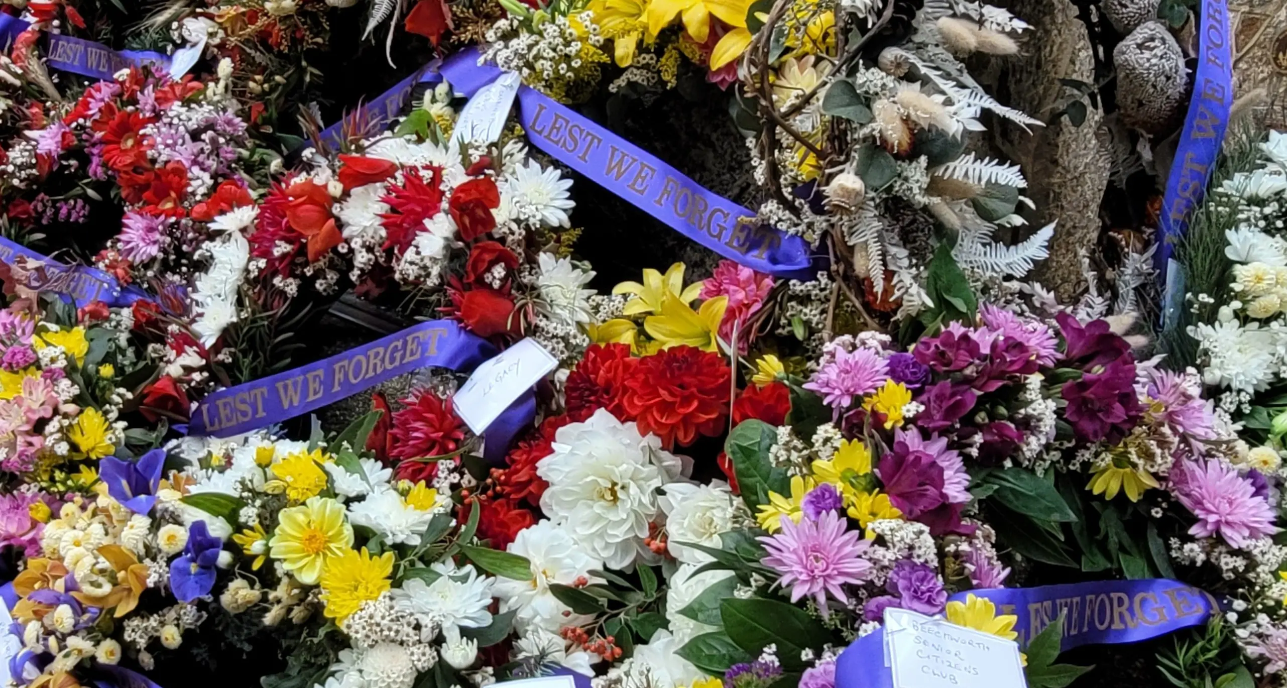 ANZAC Day services around the shire