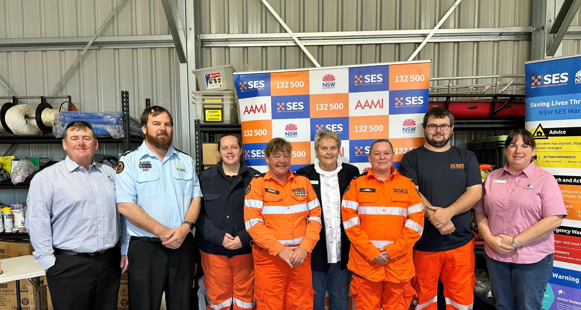 New SES Shed officially opened
