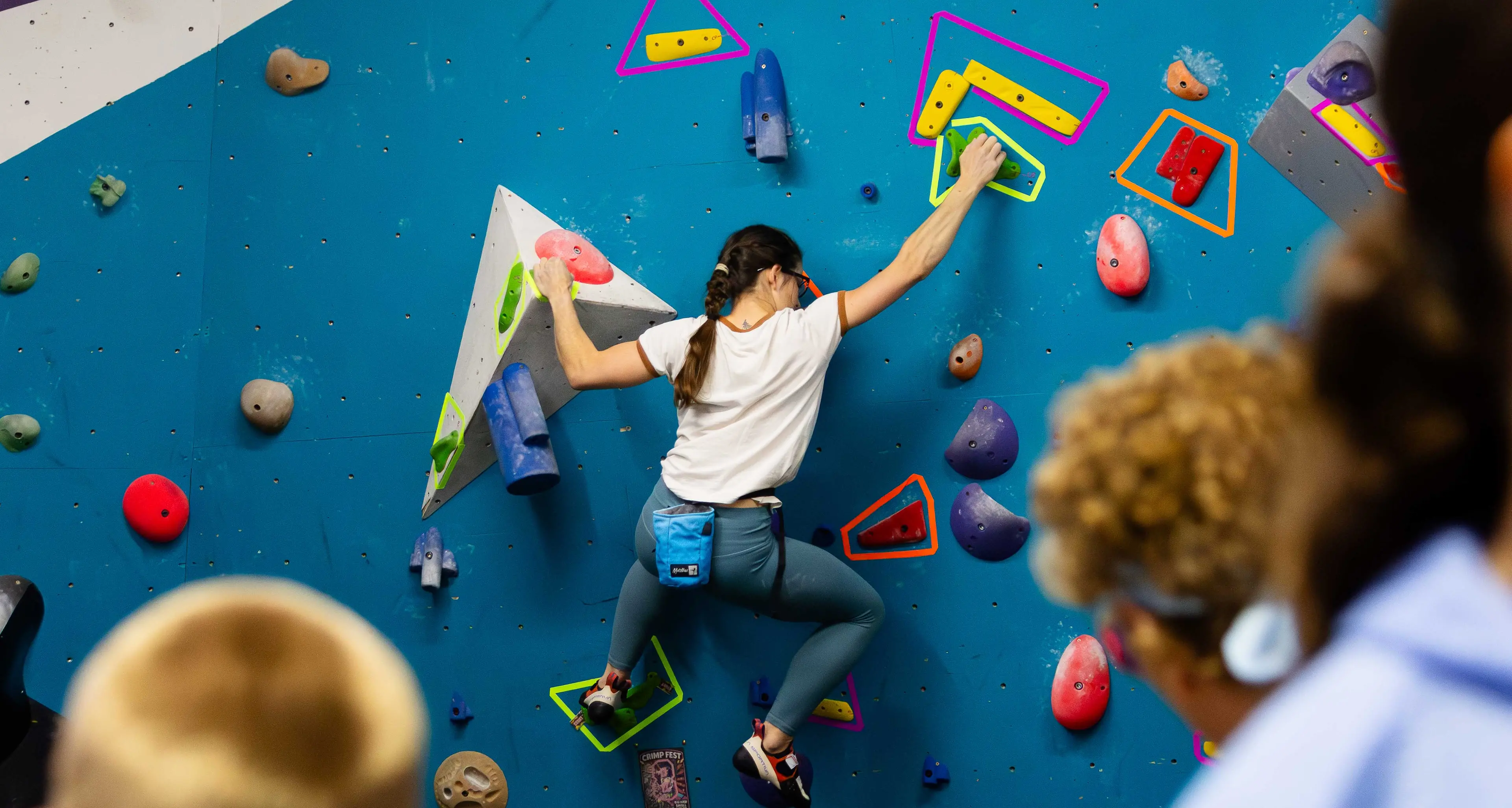 Climbers compete in Buffalo Boulders' Crimp Fest