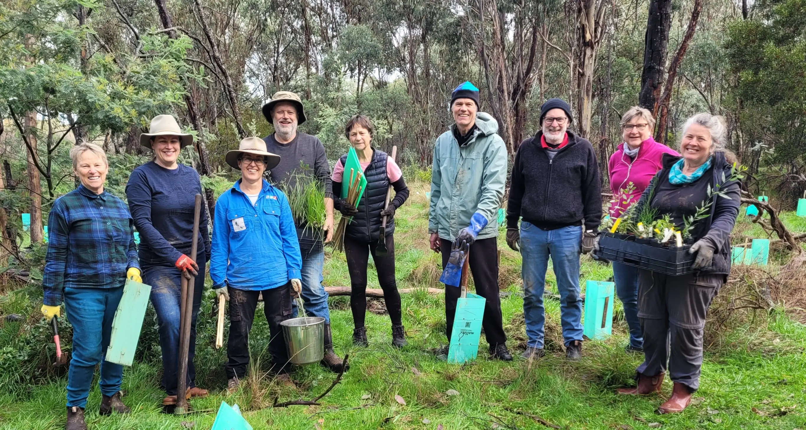 Digging in for landcare