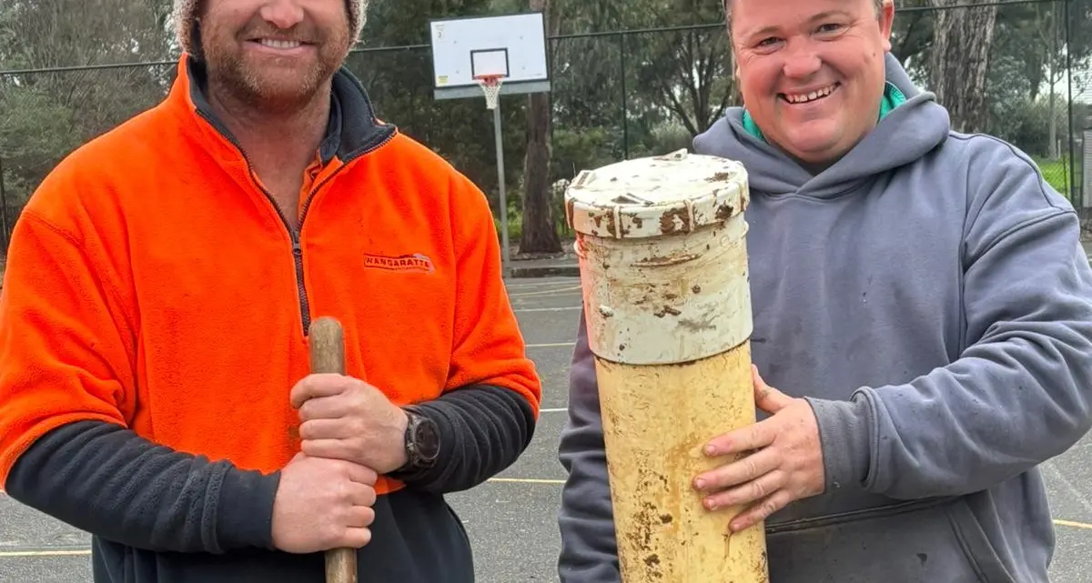 Missing time capsule unearthed at Oxley Primary