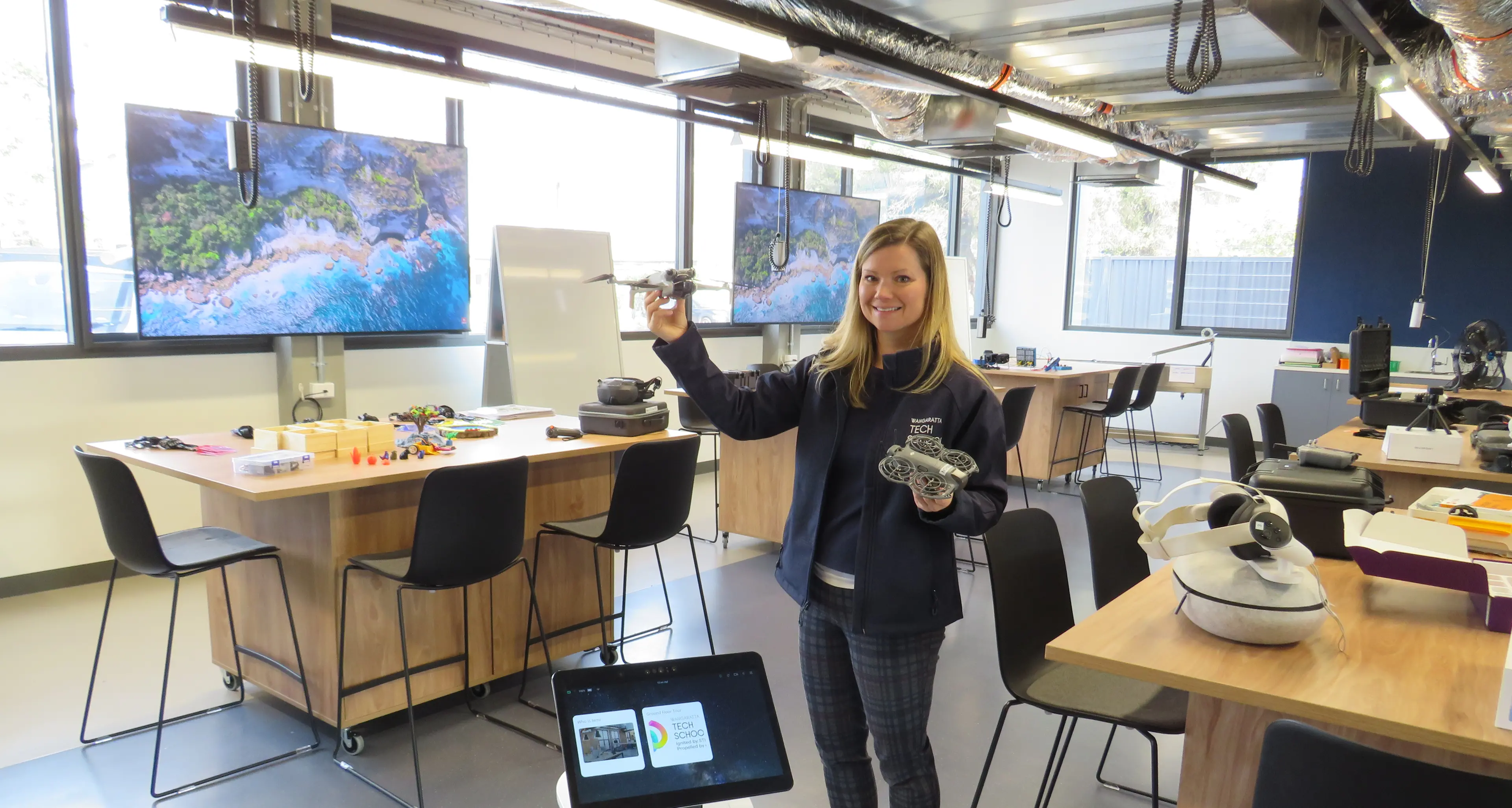 Hands-on tech