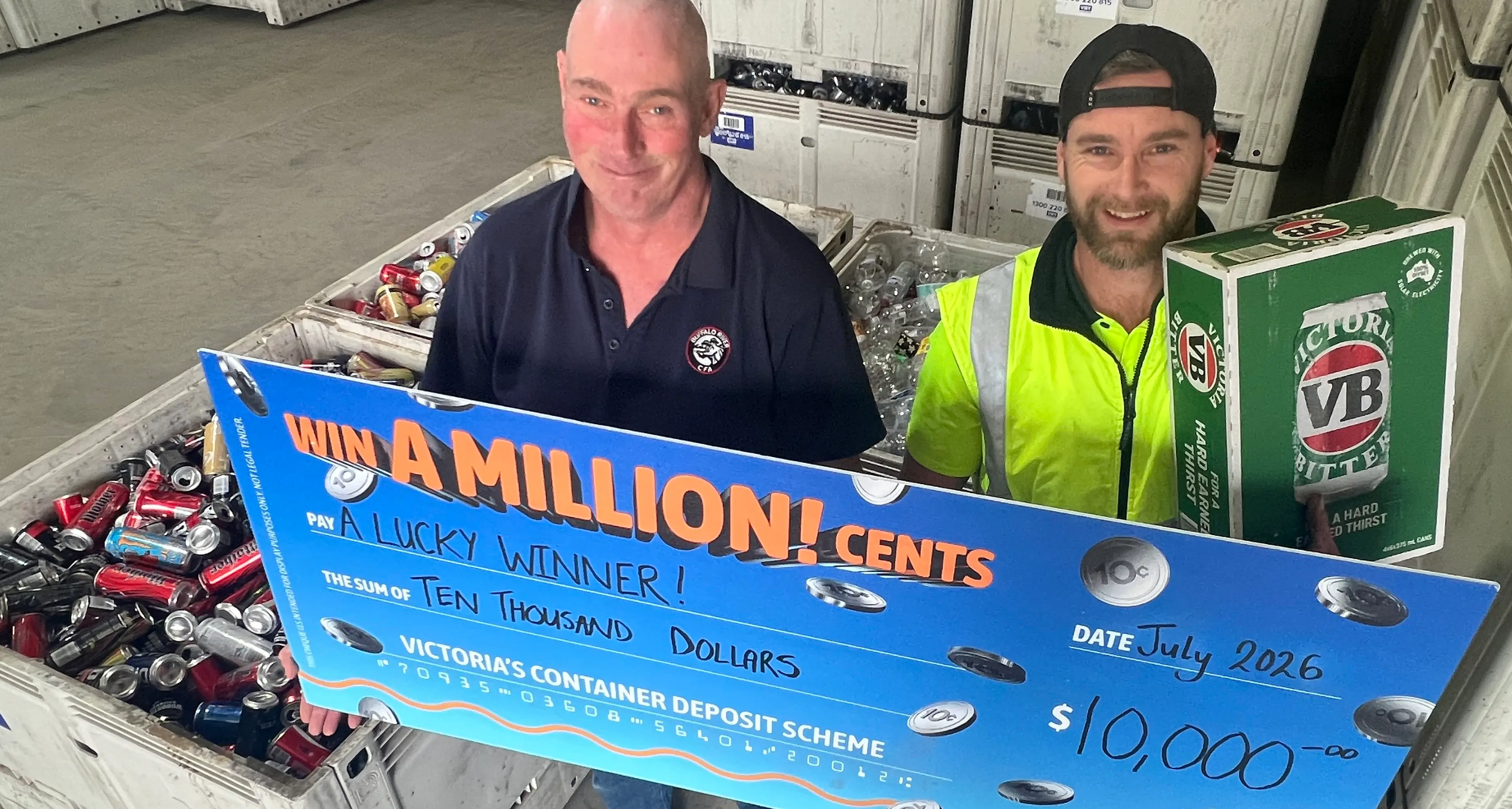$10,000 payday for recycler at Wangaratta depot