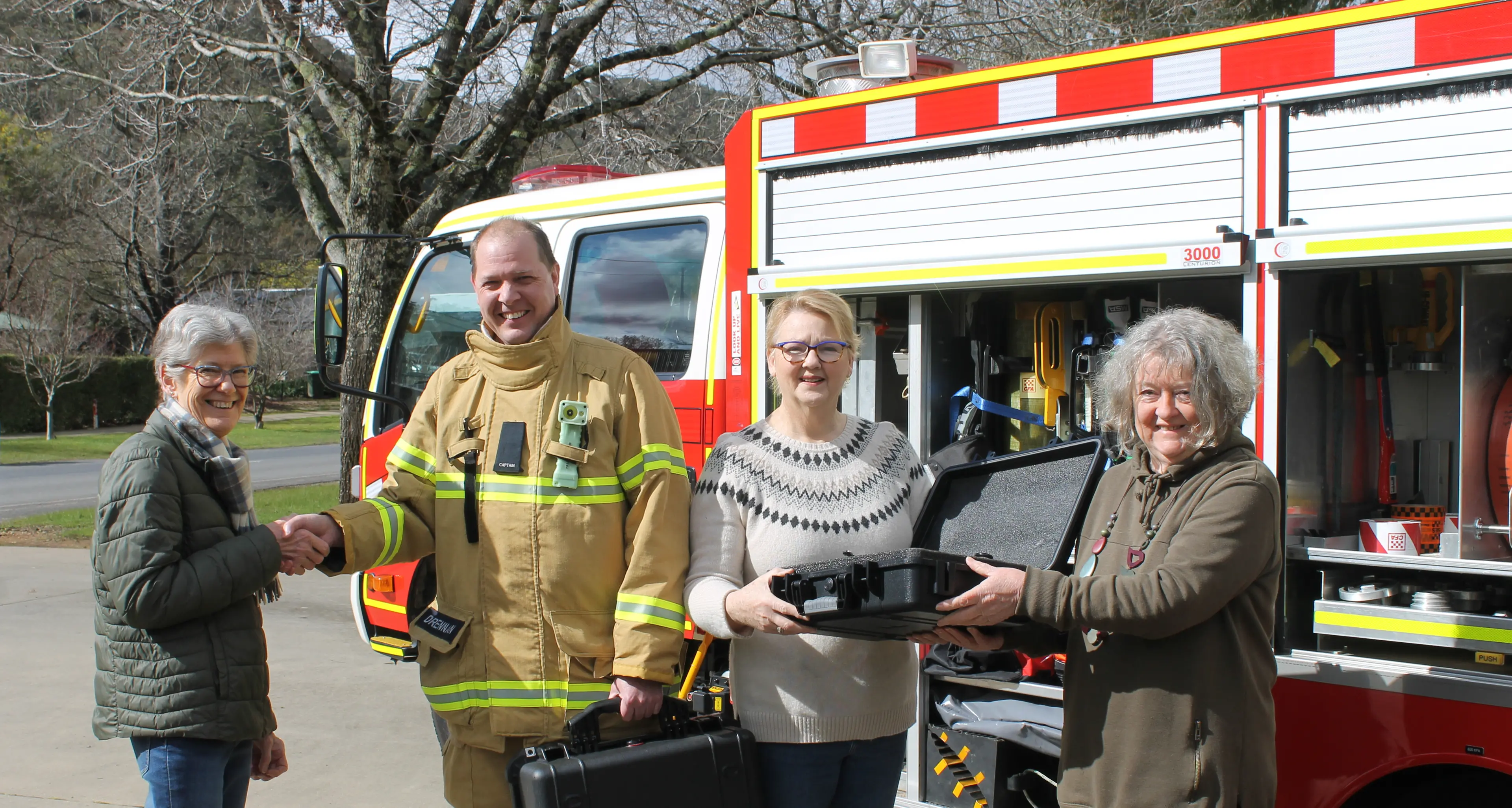 Near $10,000 grant sees Bright CFA get some new gadgets