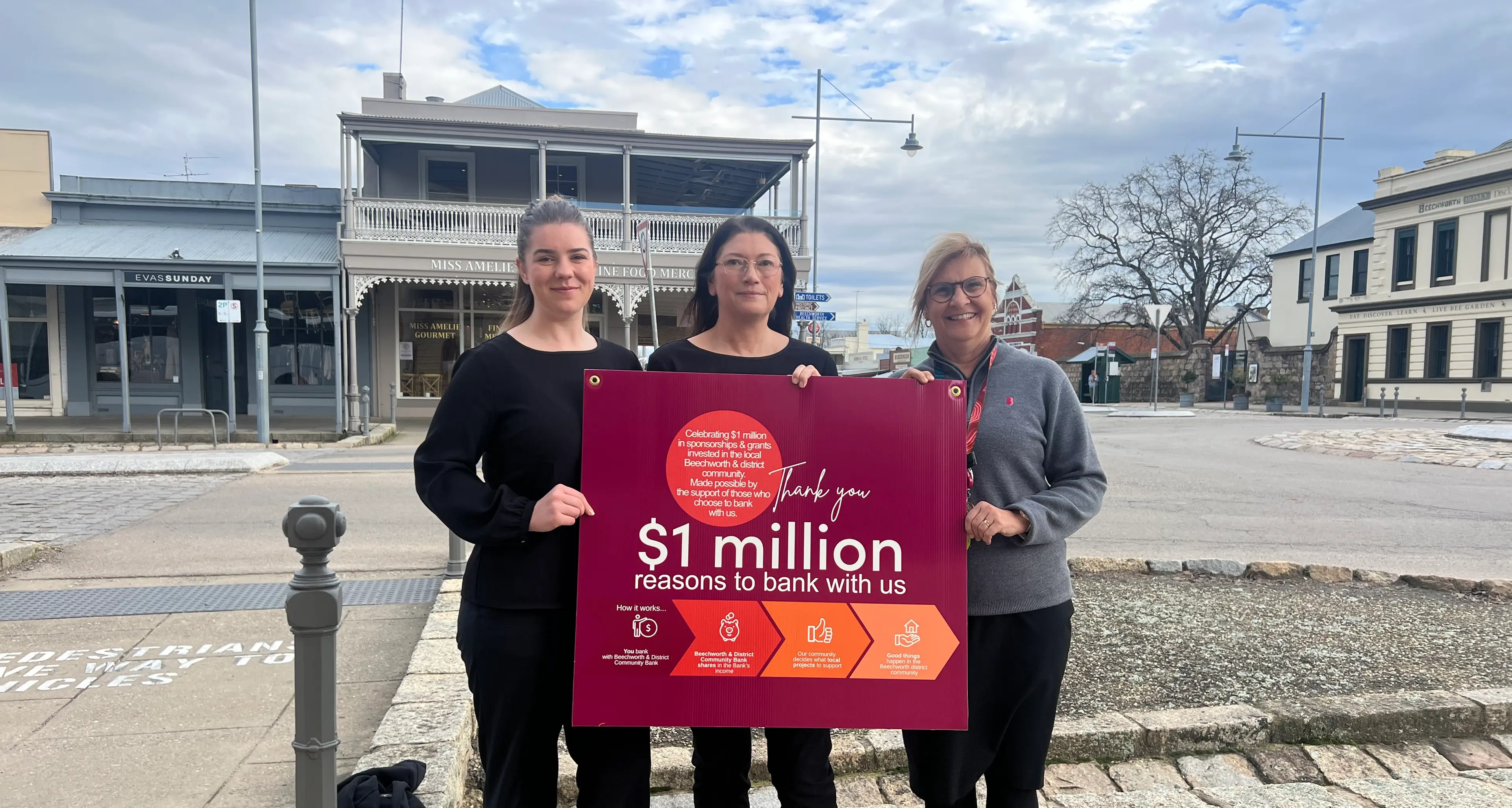 Bank backs community with more than $56,000 in grants