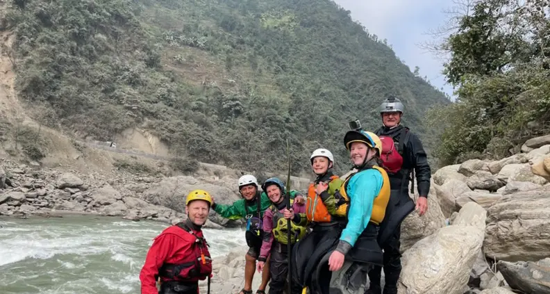 Fundraising from the King River to Nepal