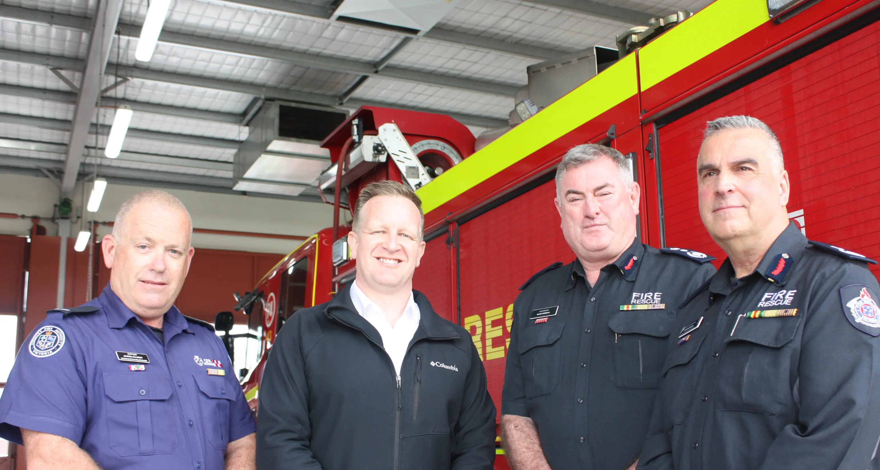Local firefighters pitch priority wishlist