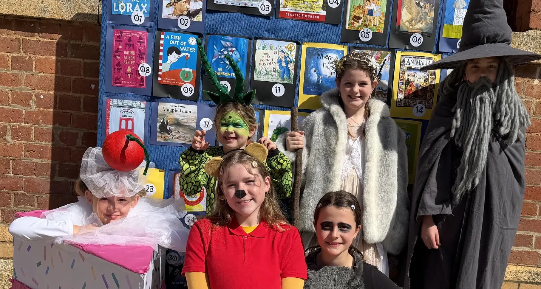 Book Week’s colourful characters