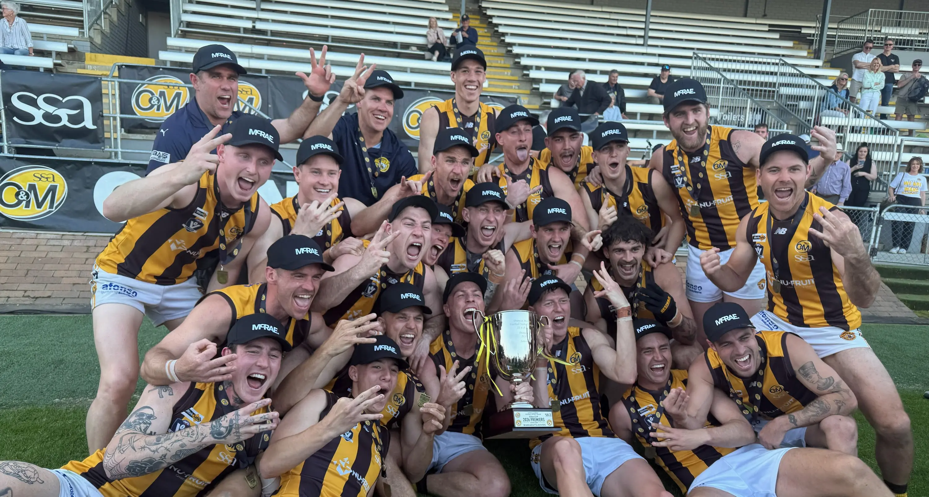Rovers’ three-peat complete