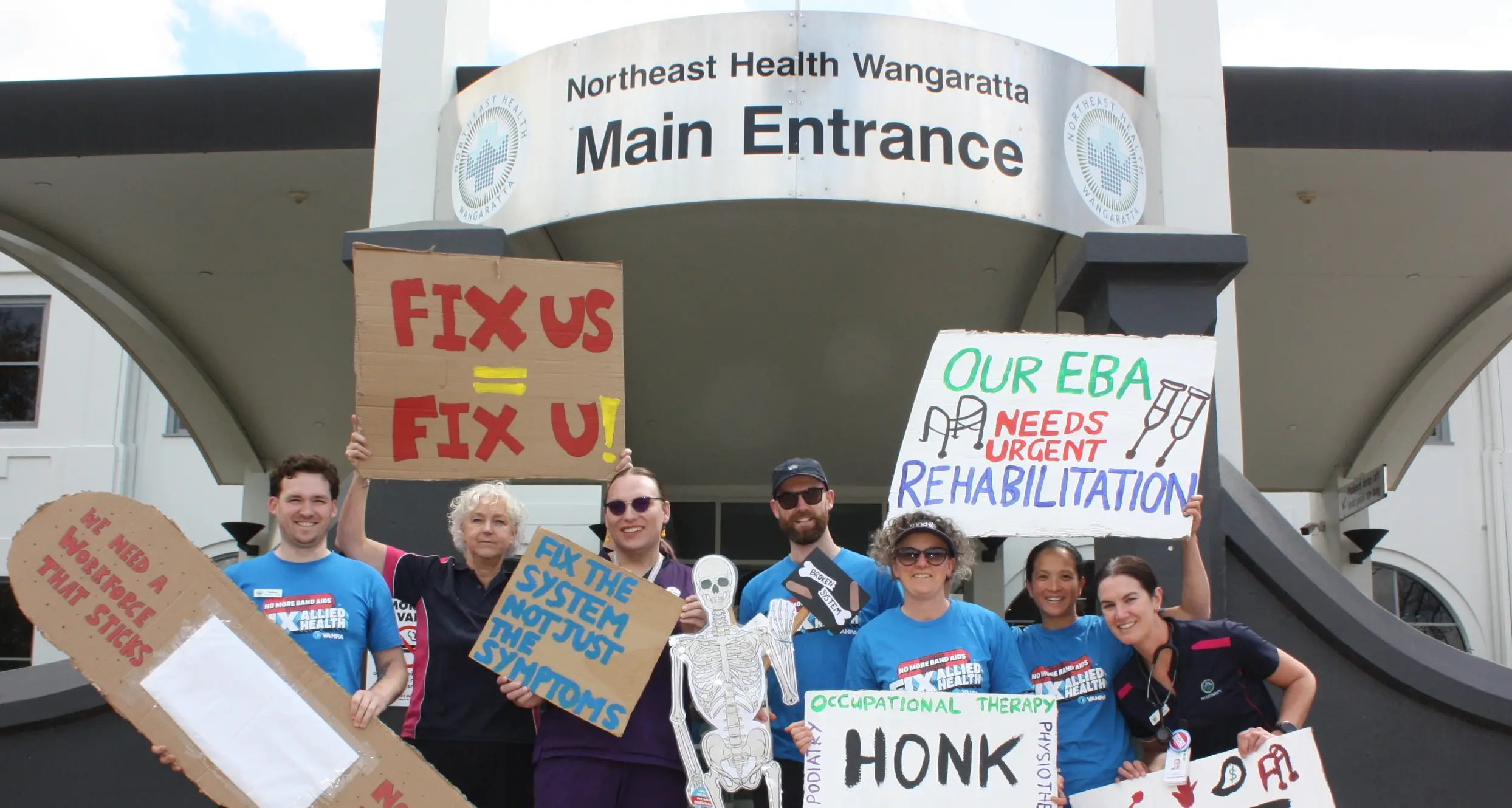Allied health staff say no more band aids, it’s time to fix allied health