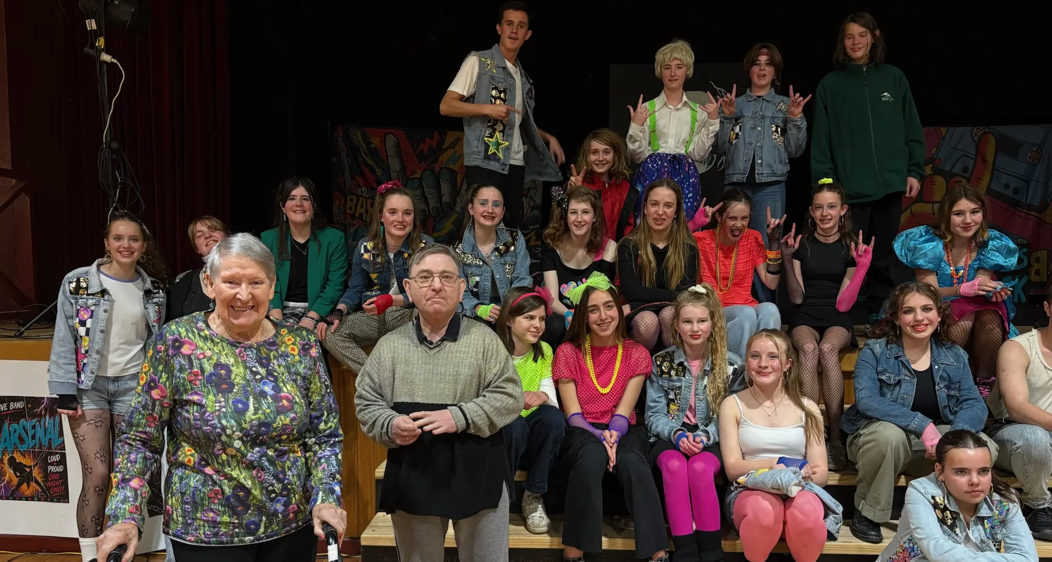 Toe tapping time for aged care residents