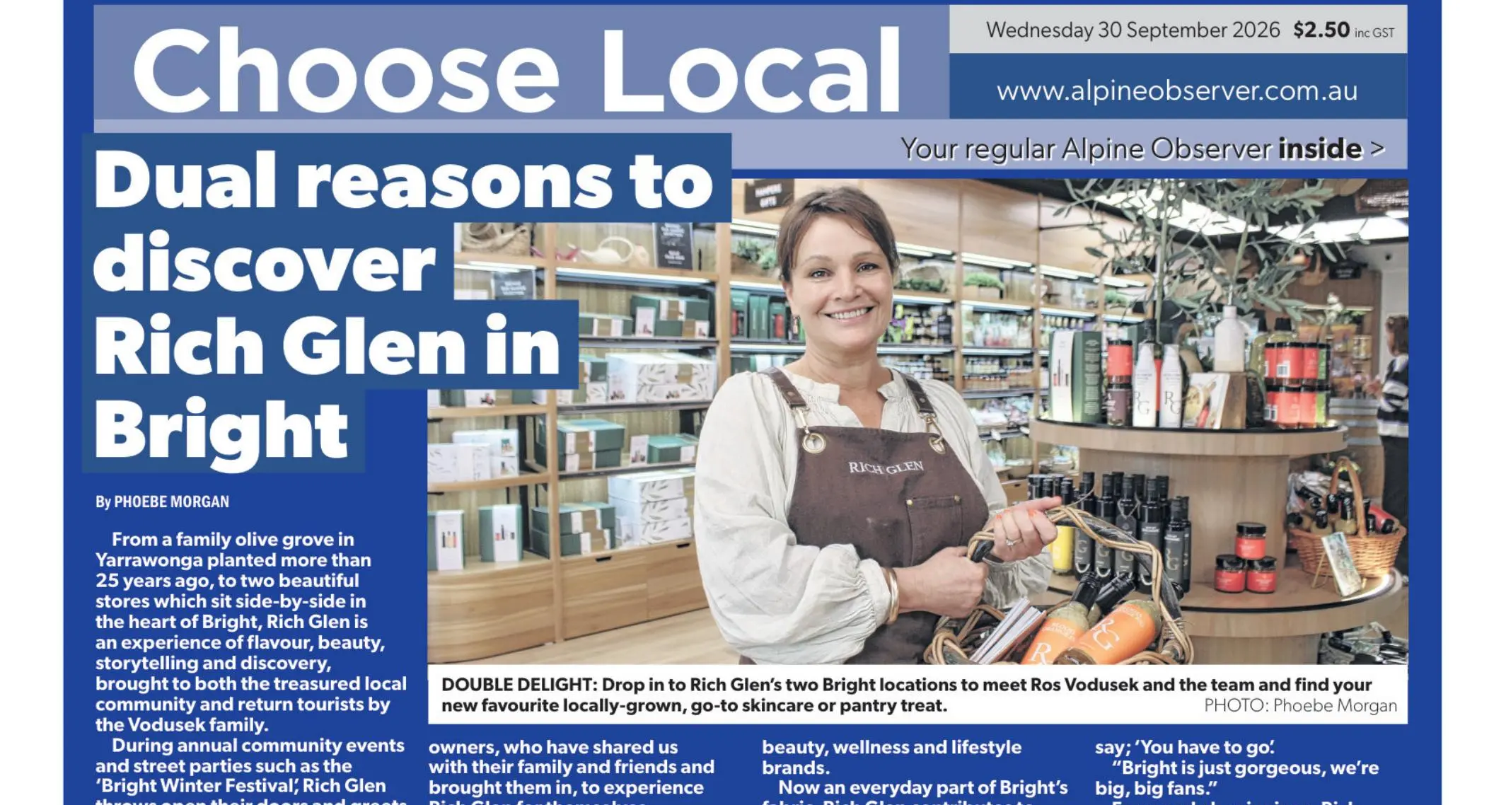 Myrtleford Times, Wednesday, 30 September, 2026