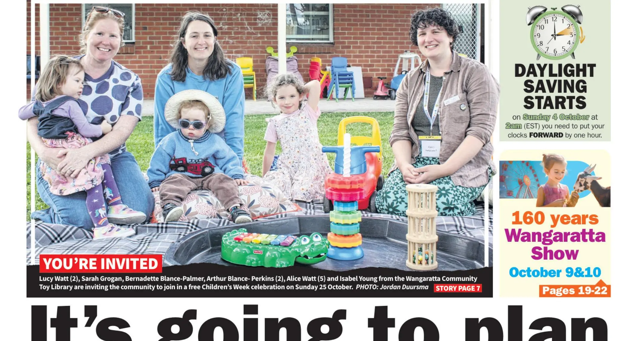 Wangaratta Chronicle, Friday, 2 October, 2026