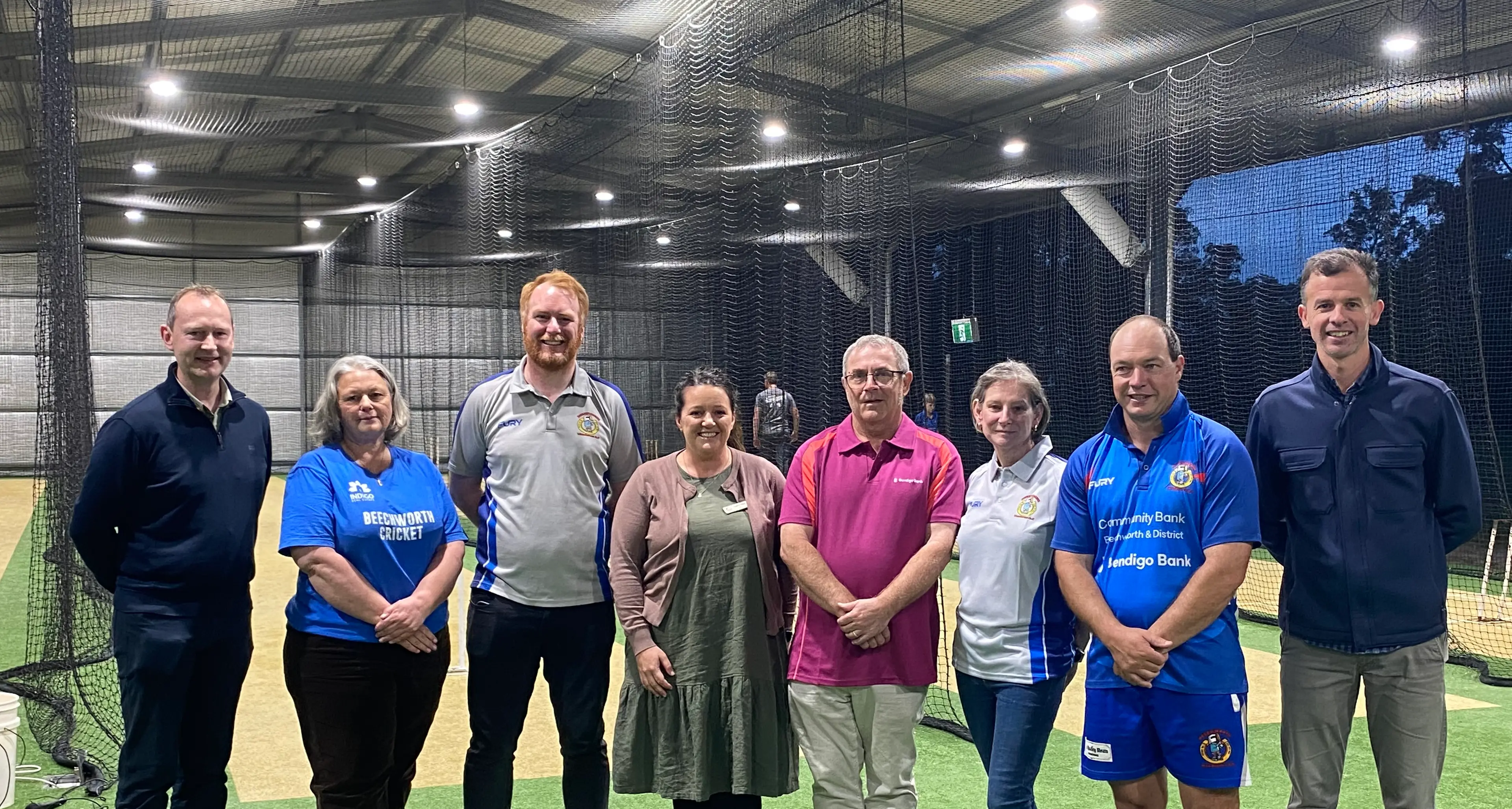 New Bendigo Bank Indoor Cricket and Sports Centre opens at Baarmutha Park