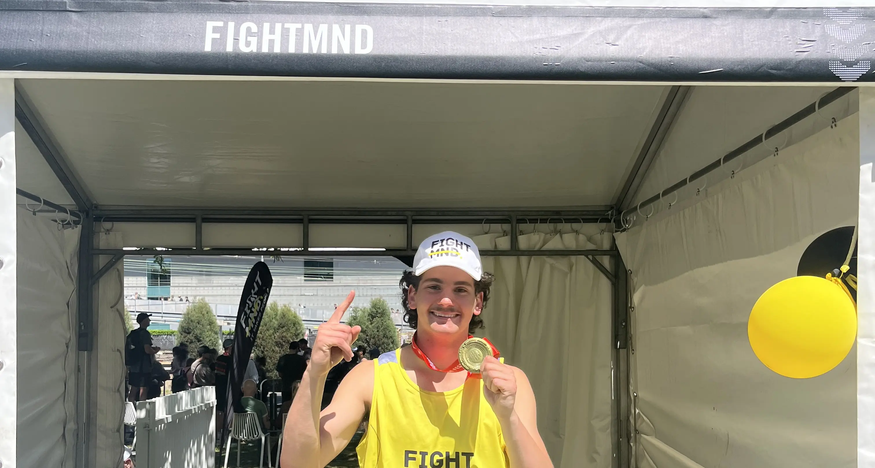 Marathon effort helps Lucas raise $4000 for FightMND