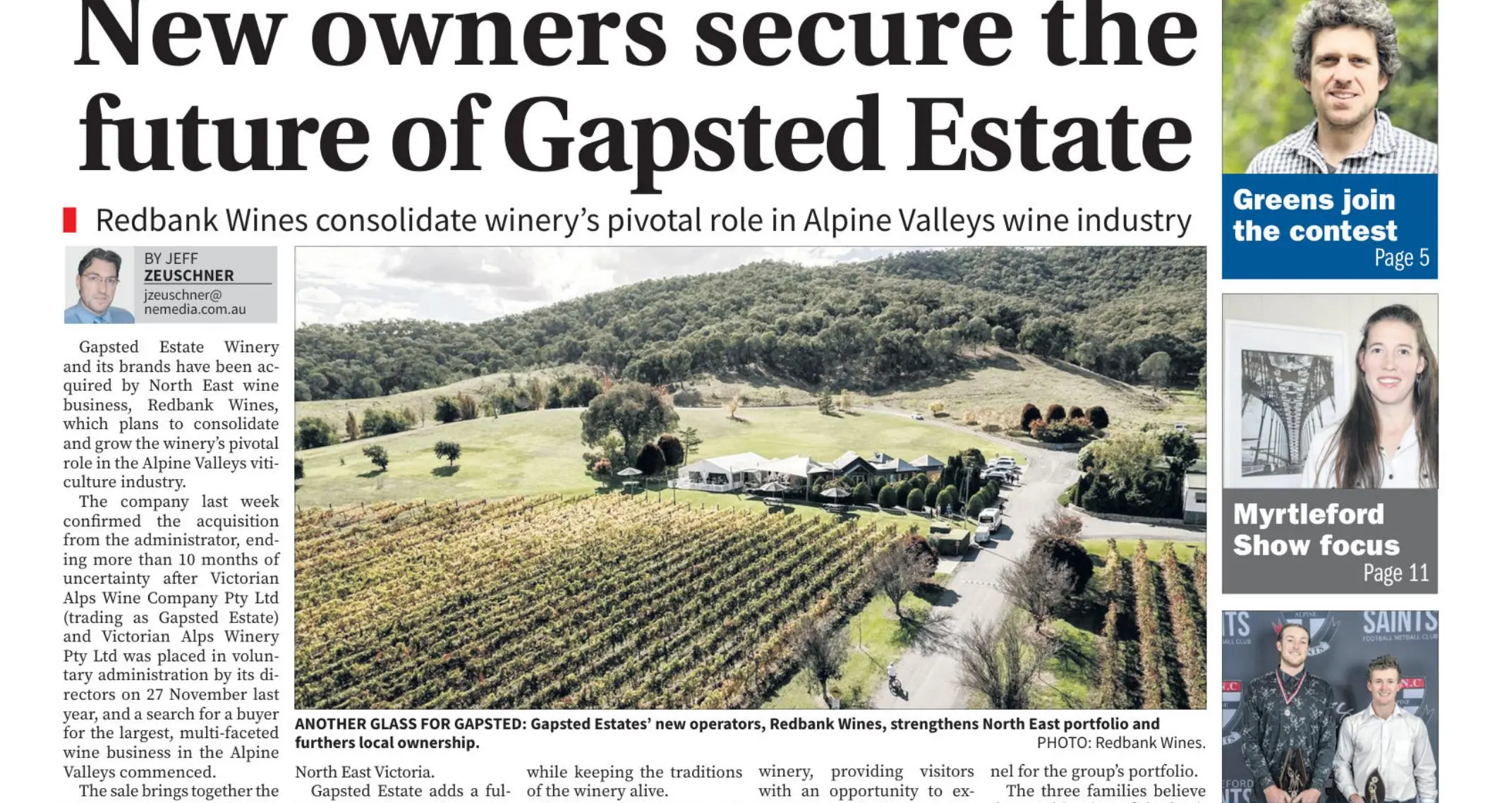 Myrtleford Times, Wednesday, 14 October, 2026