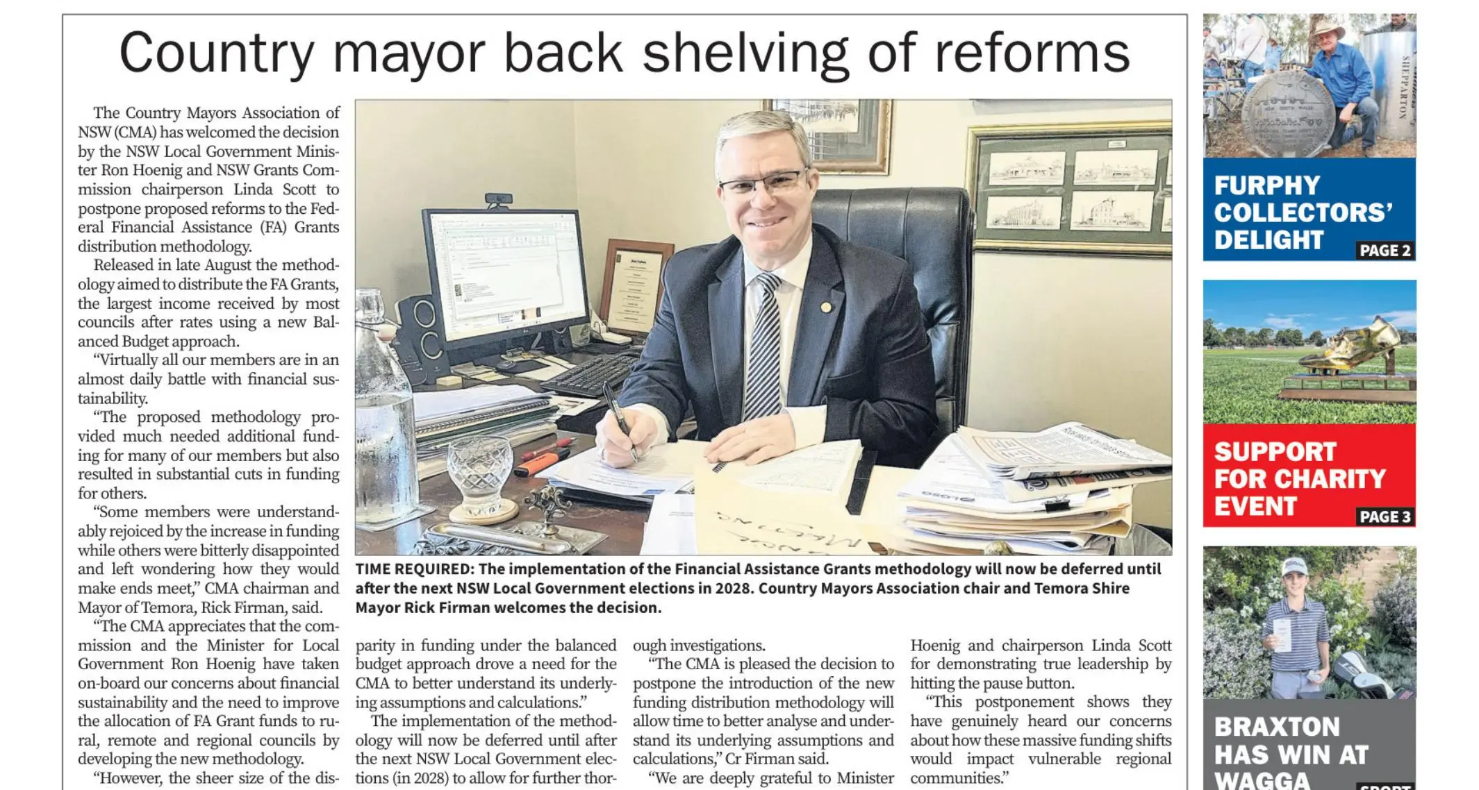 Narrandera Argus, Thursday, 22 October, 2026