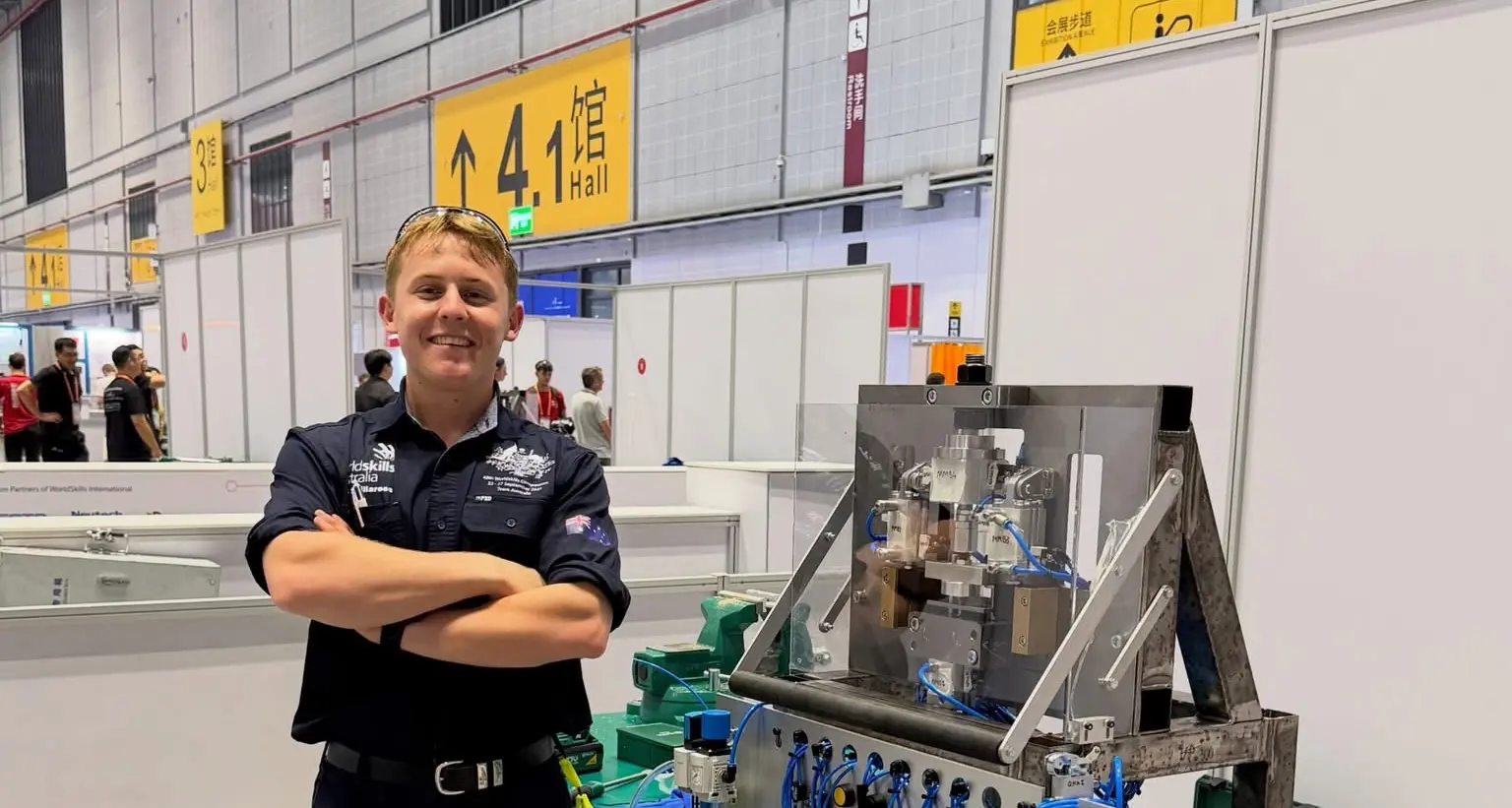 Bailey's WorldSkills medal upgraded