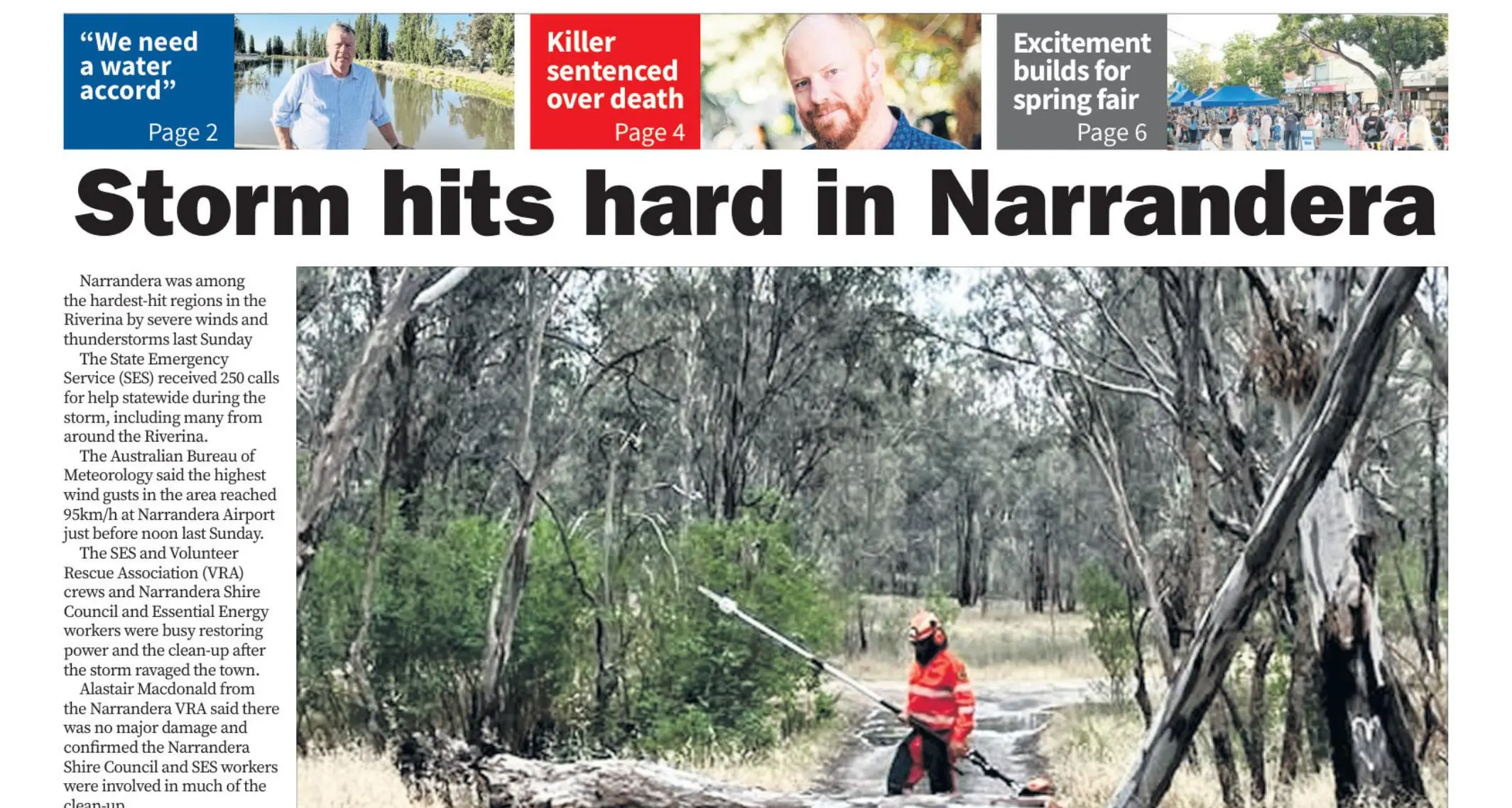 Narrandera Argus, Thursday, 29 October, 2026